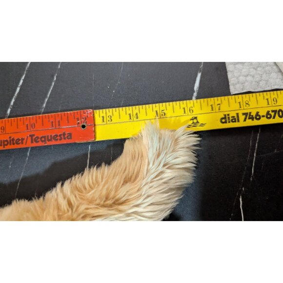 Bass Pro Shops Plush Golden Retriever Dog Stuffed Animal 12" Soft Fluffy Cutie ! - Picture 7 of 8